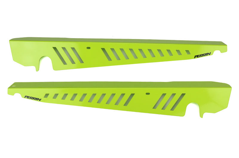 PERPSP-ENG-550NY Perrin Performance Engine Shroud - 2015+ WRX / STI-Neon Yellow,