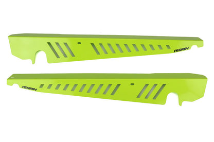 PERPSP-ENG-550NY Perrin Performance Engine Shroud - 2015+ WRX / STI-Neon Yellow,