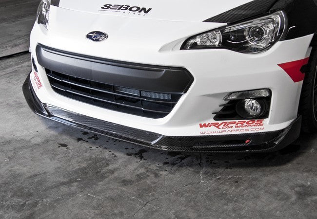 SEIFL1213SBBRZ-KC Seibon Carbon Fiber Lip (KC) - 2013-2016 BRZ,