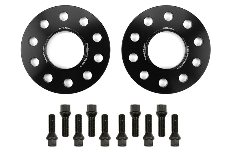 FFA1.10221.4 FactionFab 5x112 10mm Wheel Spacer Pair and Lug Bolts Kit - 2020-2021 Toyota A90 Supra,