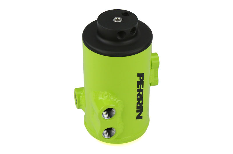 PERPSP-ENG-606NY Perrin Air Oil Separator - 2015+ STI-Neon Yellow-TMIC,