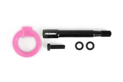 PERPSP-BDY-237HP PERRIN Tow Hook Kit Front Hyper Pink - 2014+ Subaru Forester,