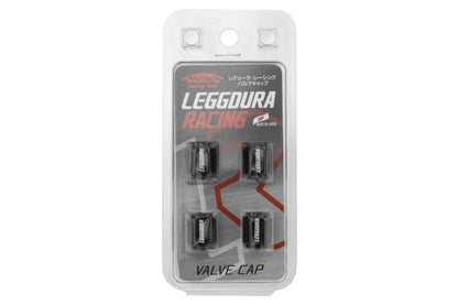 KICWCKIVK Project Kics Leggdura Valve Cap Set - Universal-Black,