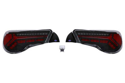BUDBC08-TLZN6-02 Buddy Club JDM LED Tail Lights - 2013+ FT86,