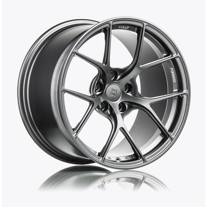 SKU: TTNTS501995035511266ST,,Titan 7 T-S5 19x9.5+35 5x112 Satin Titanium front-simple,