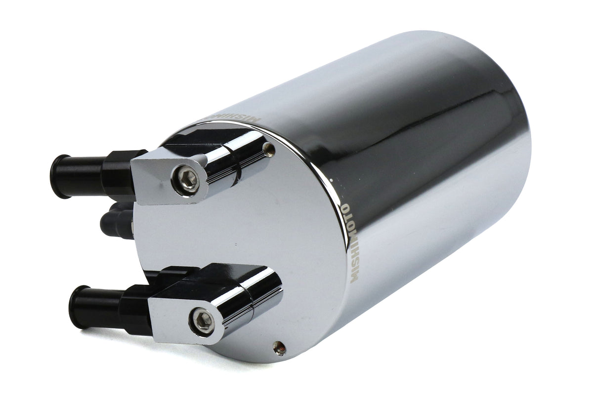 MIMMMOCC-LA Mishimoto Oil Catch Can (Large) - Universal-Silver,