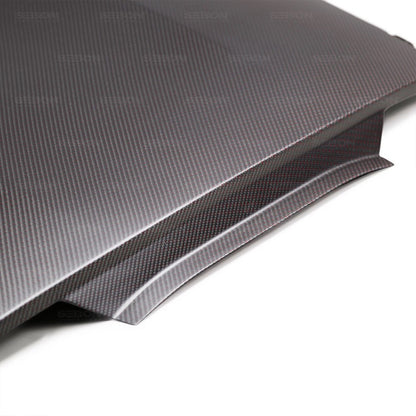 SEICR20TYSUP-DRY-RC Seibon Red Dry Carbon Fiber Roof Replacement - 2020-2021 Toyota A90 Supra,