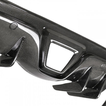 SEIRD20TYSUP-MB Seibon MB Style Carbon Fiber Rear Diffuser - 2020-2021 Toyota A90 Supra,