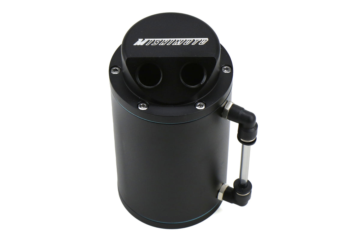 MIMMMOCC-RB Mishimoto Black Oil Catch Can - Universal,