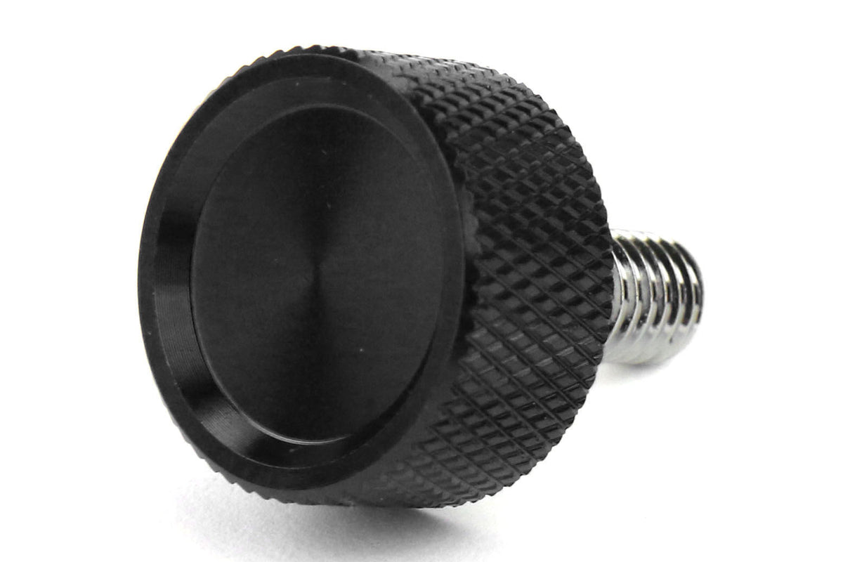 KICWKPLBK Project Kics Leggdura Racing 2pc License Plate Lock Bolts - Universal-Black,