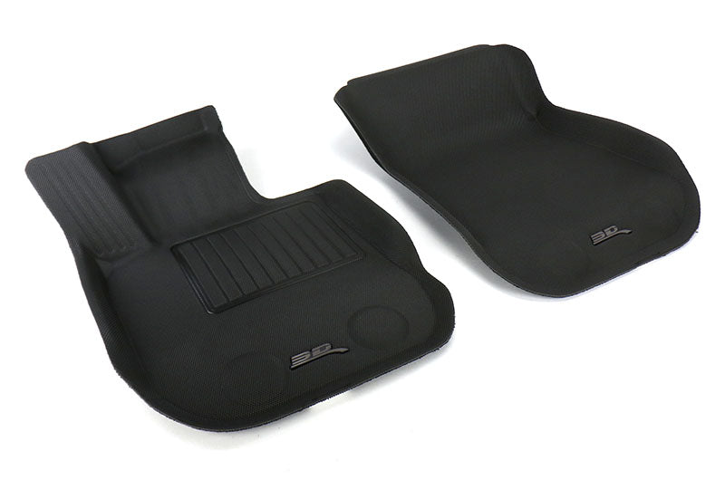 3D MAXpider Heavy Duty All Weather Floor Mats (Black) - Front Row - 2020-2024 Toyota GR Supra