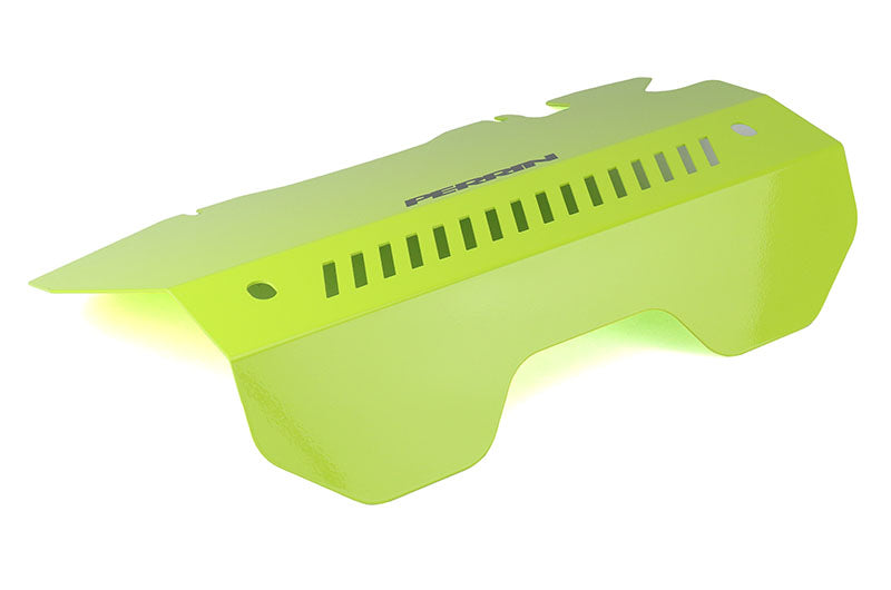 PERPSP-ENG-152NY Perrin Pulley Cover - 2015+ WRX-Neon Yellow,