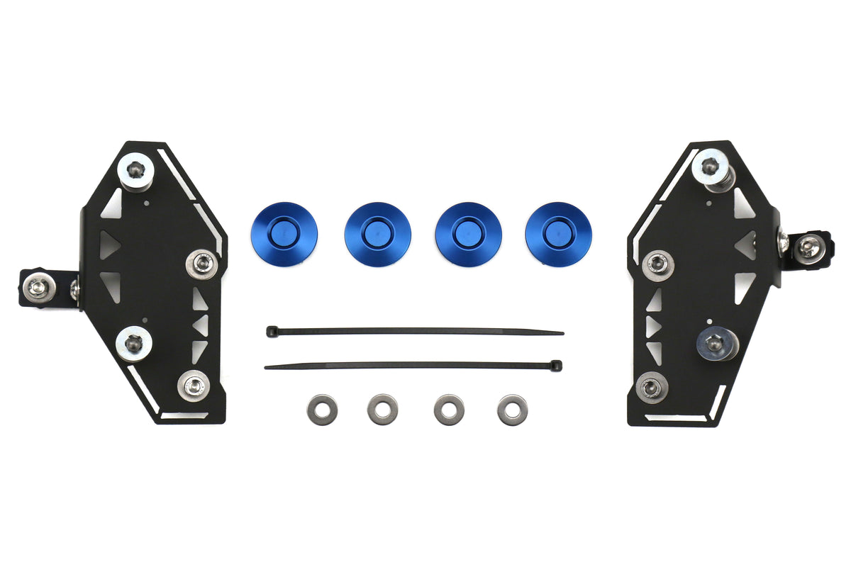 MOV15+BLU Move Over Racing Bumper Quick Release Kit - 2015+ WRX / STI-Blue-No,