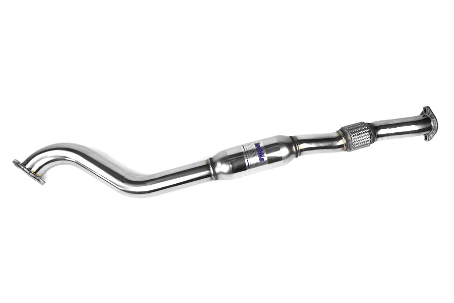INVHS11STIGTP Invidia Dual N1 Resonated Exit Exhaust (Polished or Titanium Tip) - 2014+ Forester XT-Stainless Tips,