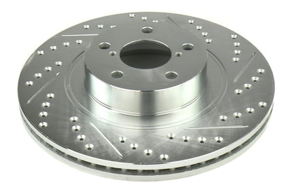STT227.47021 Stoptech C-Tek Sport Drilled and Slotted Front Rotor Pair - 2013-2021 FRS / BRZ / 86,