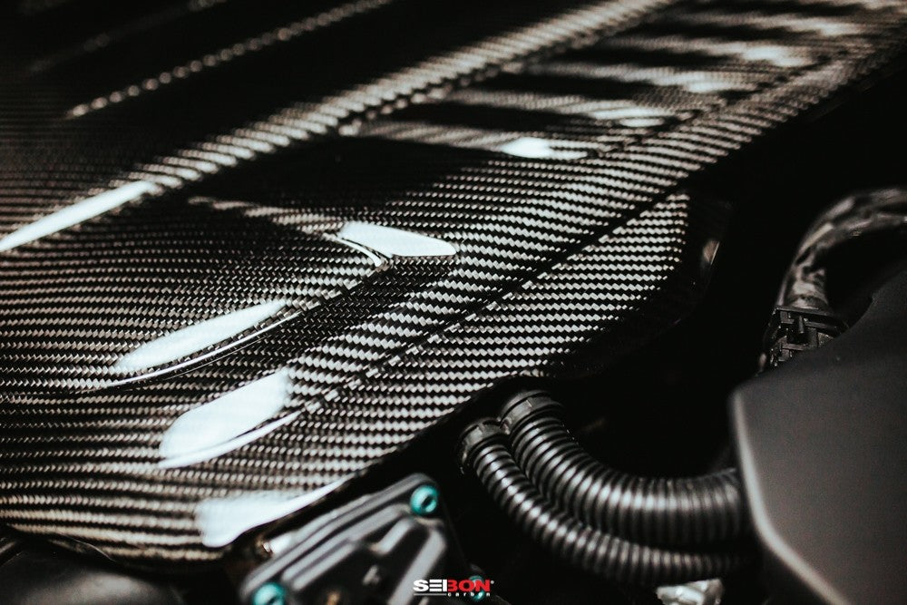 SEIEC20TYSUP Seibon Carbon Fiber Engine Cover - 2020+ A90 Supra,