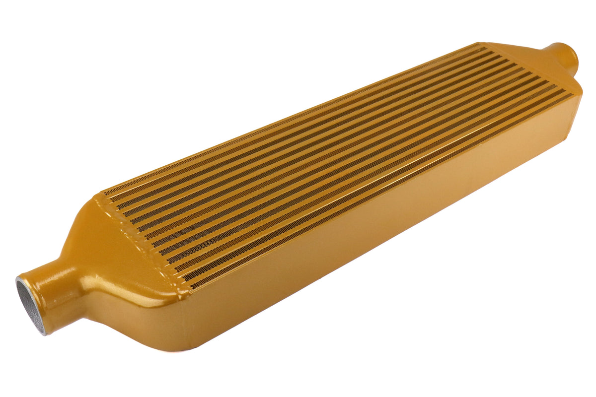 MIMMMINT-WRX-15G Mishimoto Performance Front Mount Intercooler Kit - 2015+ WRX-Polished Piping Gold Intercooler,