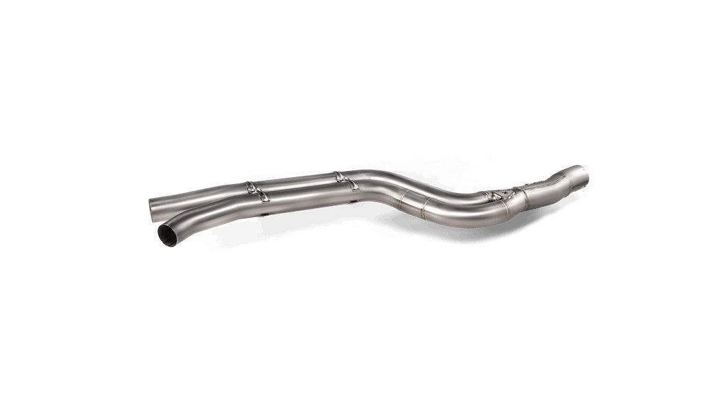 AKRE-TY-SS-2 Akrapovic Stainless Steel Evolution Link Pipe Set w/OPF/GPF - 2020 Supra,