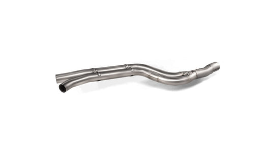 AKRE-TY-SS-2 Akrapovic Stainless Steel Evolution Link Pipe Set w/OPF/GPF - 2020 Supra,