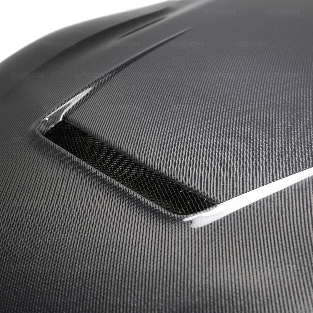 SEIHD20TYSUP-VS-DS Seibon VS-Style Double-Sided Carbon Fiber Hood - 2020 Supra,