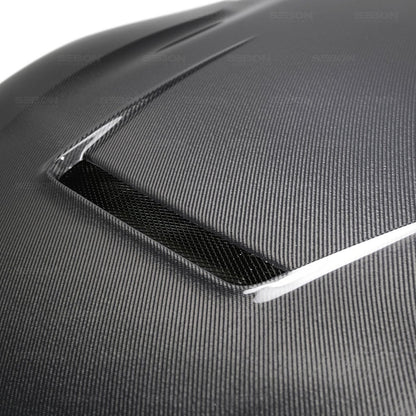 SEIHD20TYSUP-VS-DS Seibon VS-Style Double-Sided Carbon Fiber Hood - 2020 Supra,