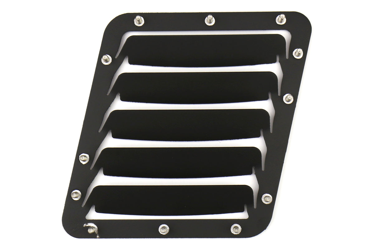 VERA0053A-BLK Velox Hood Louver (Vents) Kit - 2015+ WRX / STI-Black,
