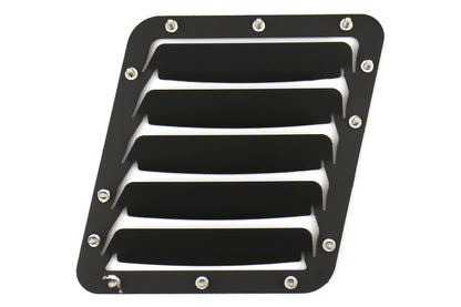 VERA0053A-BLK Velox Hood Louver (Vents) Kit - 2015+ WRX / STI-Black,