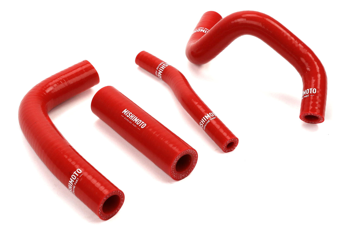 MIMMMHOSE-WRX-15ANCRD Mishimoto Silicone Ancillary Hose Kit (red, black, or blue) - 2015+ WRX-Red,