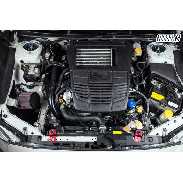 TXSW15-RADSTAY-RED TurboXS Radiator Stay Bracket - 2015+ WRX / 2015+ STI-Red,
