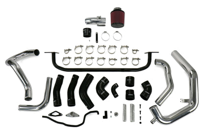 MIMMMINT-STI-15AIBK Mishimoto Front Mount Intercooler - 2015+ STI-Black Intercooler with Intake,