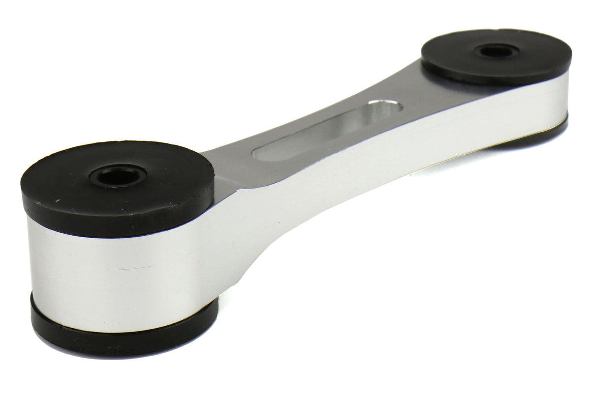 TQSTS-SU-011S Torque Solution Billet Aluminum Pitch Stop Mount - 2015+ WRX / 2015+ STI / 2014+ Forester-Silver,