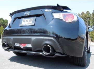 HKS32018-AT039 HKS Legamax Axle Back Exhaust - 2013-2016 FT86,