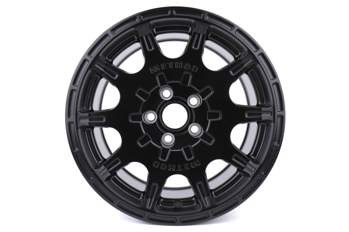 Method Matte Black MR502 VT-Spec 2 15x7 +15 5x100 (Single Wheel 