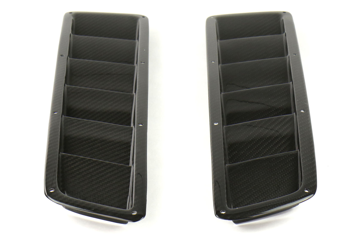 APR Performance Carbon Fiber Hood Vents Narrow - Universal