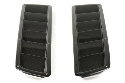 APR Performance Carbon Fiber Hood Vents Narrow - Universal