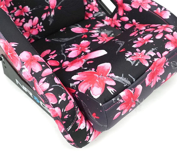 NRGFRP-302-SAKURA NRG Innovations FRP Sakura Japanese Blossom Edition Bucket Seat (Large) - Universal,