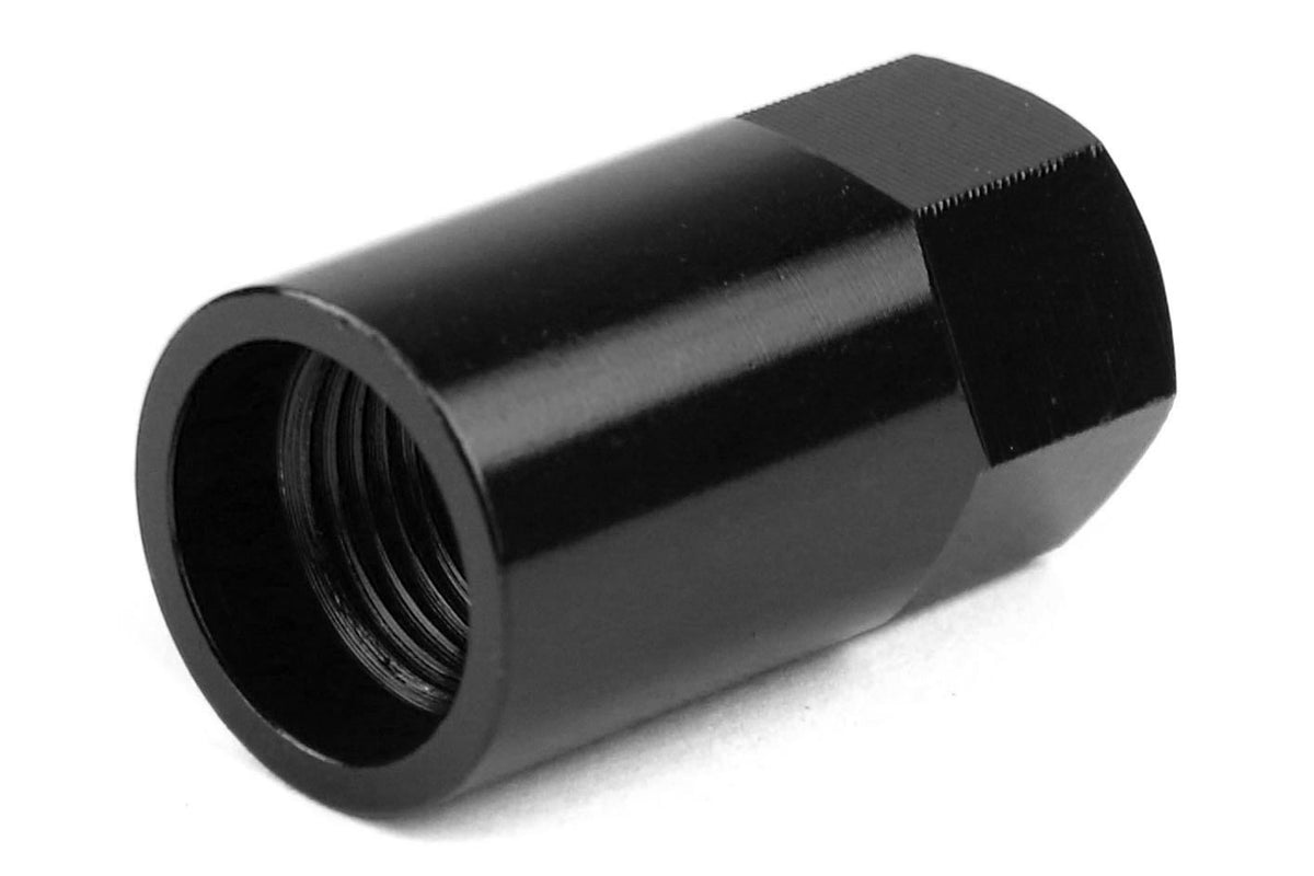 WMP45930B Wheel Mate TPMS Color Valve Step Sleeve and Cap Kit - Universal (Black),