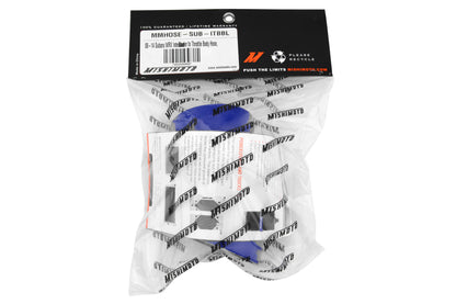 MIMMMHOSE-SUB-ITBBL Mishimoto Silicone Throttle Body Hose (red, black, or blue) - 2015+ WRX-Blue,