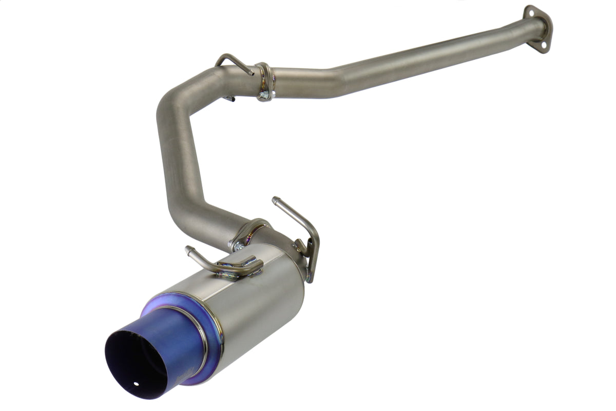 INVHS12SSTSRG Invidia Full Titanium Single Exit Cat Back Exhaust (Burnt Tip) - 2013+ FT86,