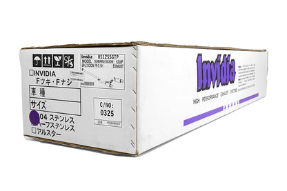 INVHS12SSTGTP Invidia N1 Catback Exhaust SS Tips - 2013+ FT86,