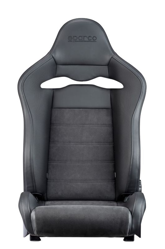 SPR00974ZNRDX Sparco SPX Carbon Fiber Seat Leather/Alcantara Black Right Side,