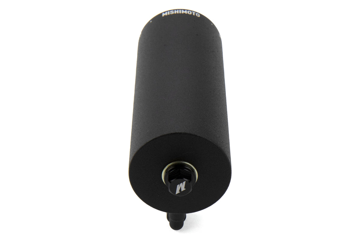 MIMMMOCC-SAWBK Mishimoto Wrinkle Small Aluminum Oil Catch Can - Universal-Black,