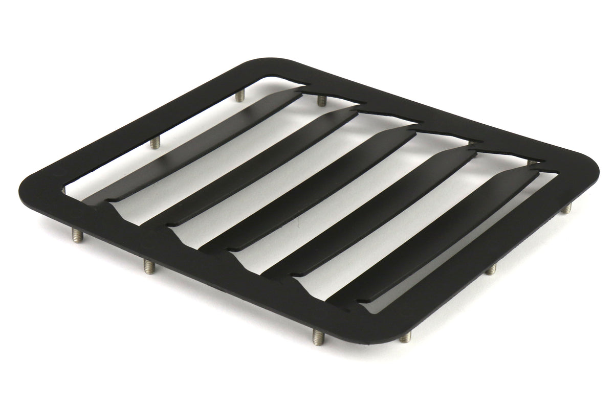 VERA0053A-BLK Velox Hood Louver (Vents) Kit - 2015+ WRX / STI-Black,