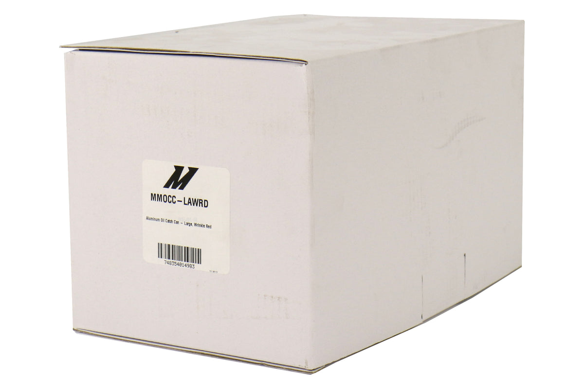 MIMMMOCC-LAWRD Mishimoto Oil Catch Can (Large) - Universal-Red,