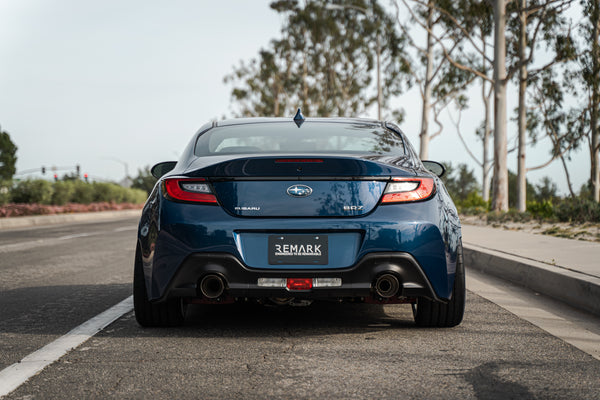 REMRO-T-S-PARENT Remark Axle-Back Exhaust System Single-Wall  2022+ Subaru BRZ / Toyota GR86,
