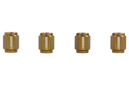 KICWCKIVB Project Kics Leggdura Valve Cap Set - Universal-Bronze,