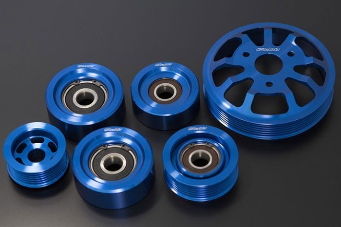 GRD13512111 Greddy 6 Piece Aluminum Engine Pulley Kit - 2013+ FR-S / BRZ / 86,