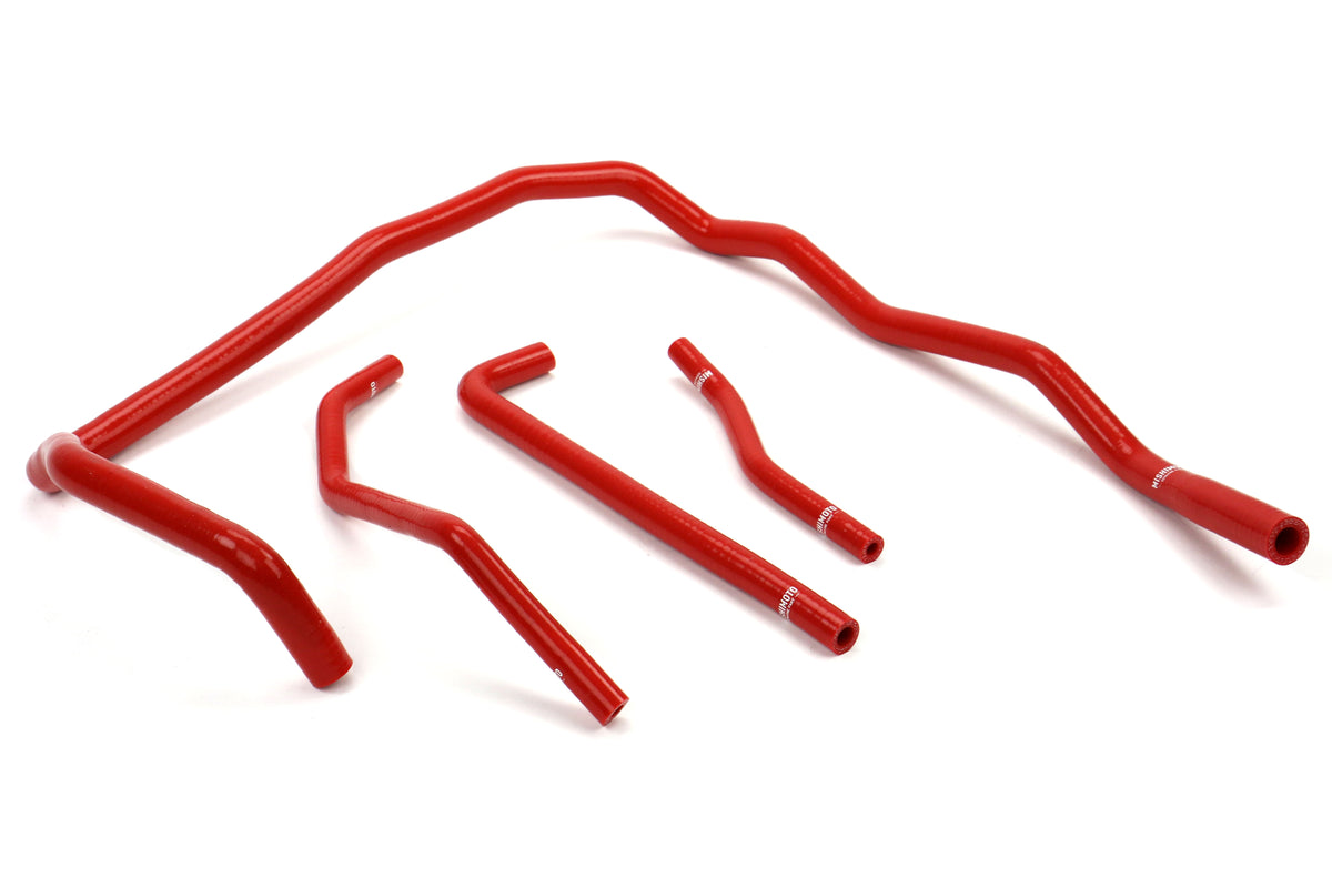 MIMMMHOSE-WRX-15ANCRD Mishimoto Silicone Ancillary Hose Kit (red, black, or blue) - 2015+ WRX-Red,