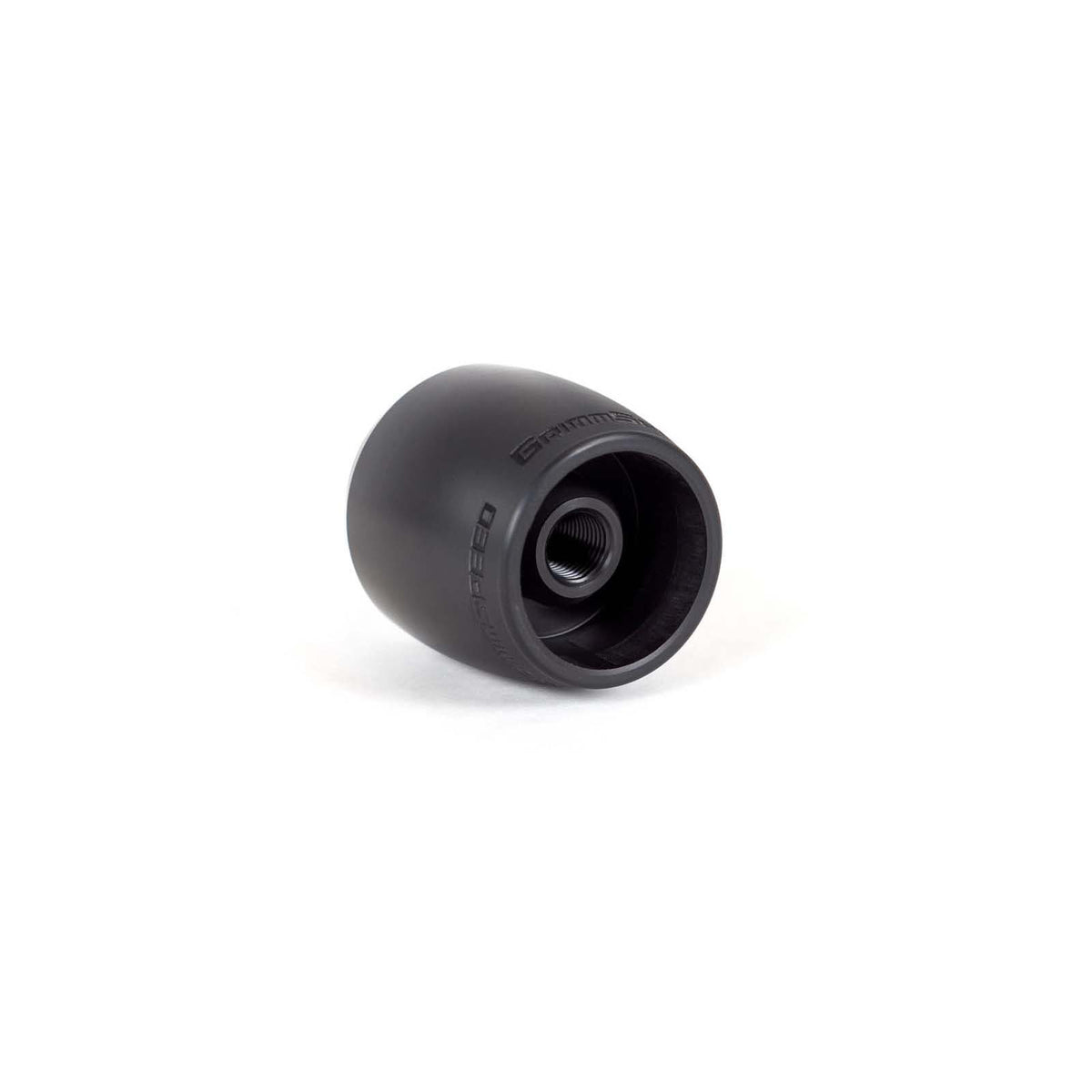 GRM038012 Grimmspeed Stubby Delrin Black Shift Knob - Universal,