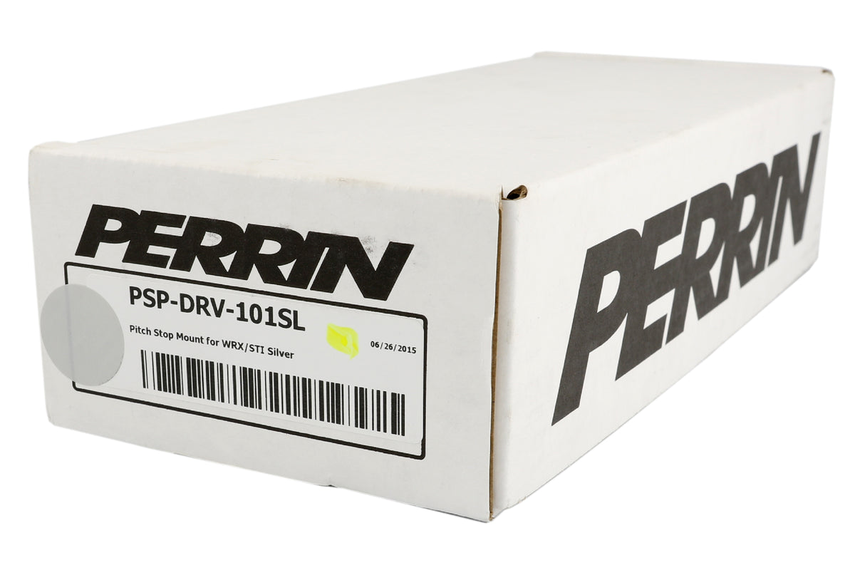PERPSP-DRV-101SL Perrin Pitch Stop Mount - 2015+ WRX / 2015+ STI-Silver,